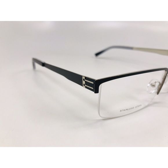 New Wide Guyz Black TONY Eyeglasses 60mm for The Stylish Large Man - Picture 6 of 13